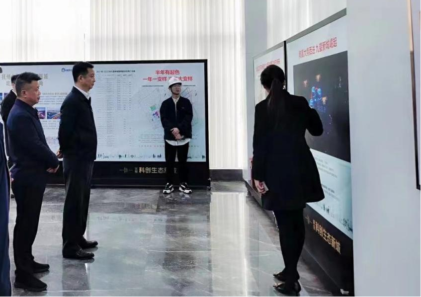 南昌市委常委、副市長肖云一行調(diào)研城投科創(chuàng)生態(tài)新城項目